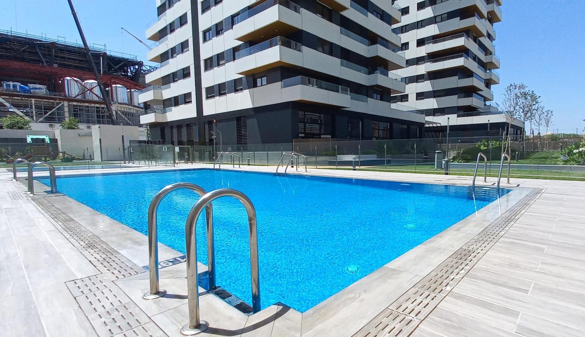 Espectacular Loft Piscina Y Terraza - Metro L10 - Las Ciencias - Ruzafa - Valencia Centro المظهر الخارجي الصورة