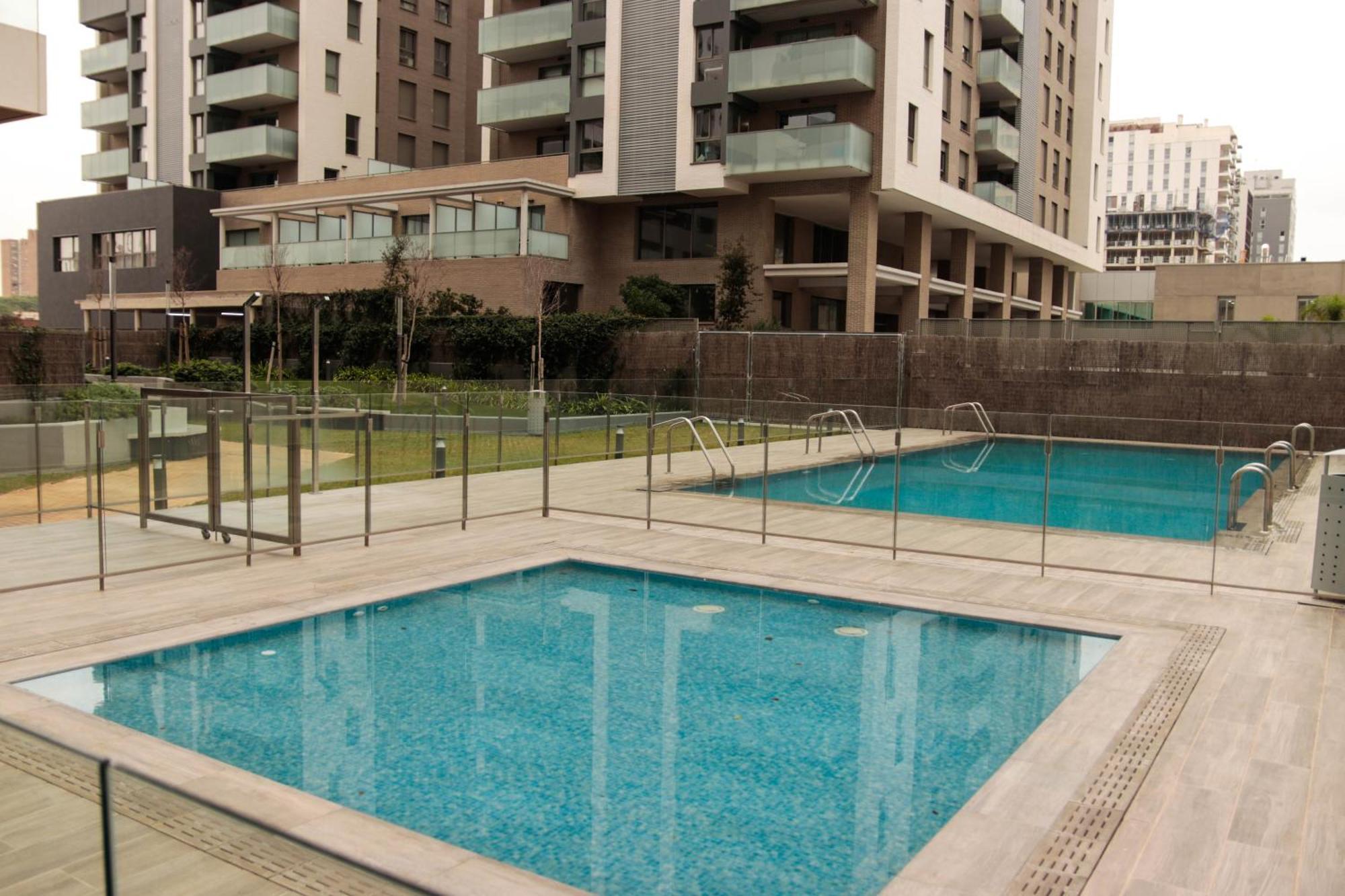 Espectacular Loft Piscina Y Terraza - Metro L10 - Las Ciencias - Ruzafa - Valencia Centro المظهر الخارجي الصورة