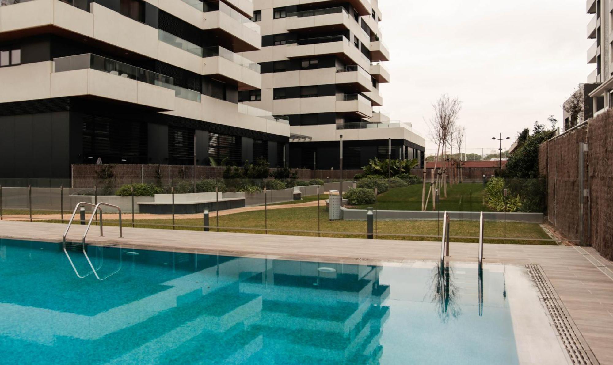 Espectacular Loft Piscina Y Terraza - Metro L10 - Las Ciencias - Ruzafa - Valencia Centro المظهر الخارجي الصورة